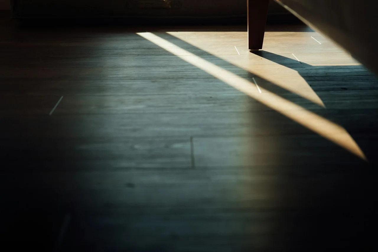Hardwood Flooring in a finished space