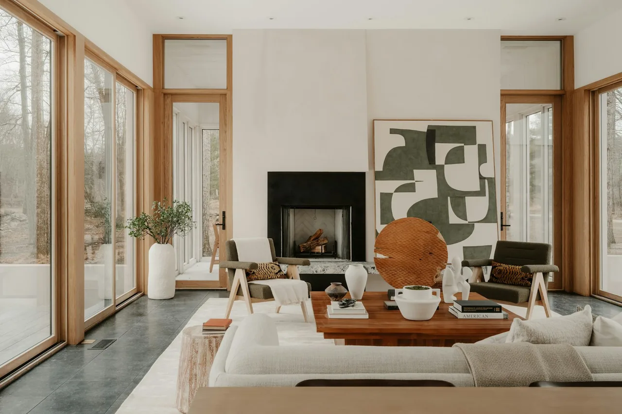 Flooring in a finished space